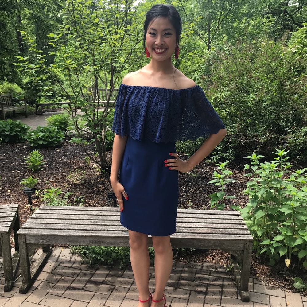Navy dress